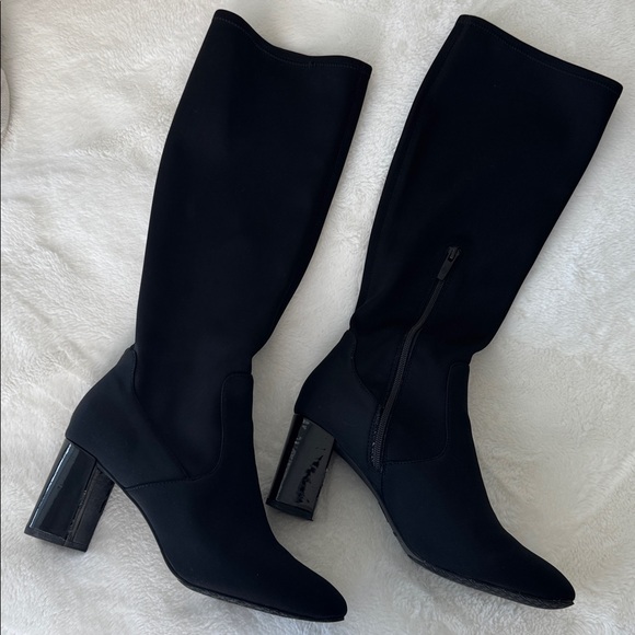 DONALD PLINER Cassidy Knee-High Boots in Black - Picture 3 of 12